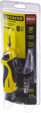 Паяльник STAYER &quot;PROFESSIONAL&quot; беспроводной, 4.5В, 8Вт 55409 купить в Ижевске