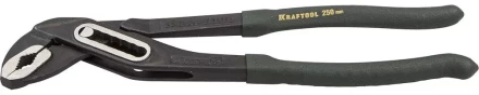 Клещи переставные &quot;EXPERT&quot;, Cr-V, коробчатый шарнир, захват до 43мм / 1 1/4&quot;, 250мм, KRAFTOOL 22359-25 купить в Ижевске