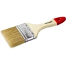 Кисть плоская  ЗУБР "УНИВЕРСАЛ-МАСТЕР", натуральная щетина, деревянная ручка, 75мм 4-01003-075 купить в Ижевске