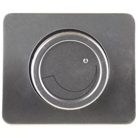 Диммер СВЕТОЗАР "ГАММА" без вставки и рамки, цвет светло-серый металлик, 60-800Вт SV-54142-SM купить в Ижевске