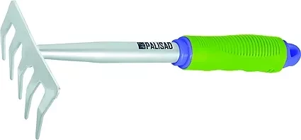 Грабли 5-зубые 110x280 мм обрез. рукоятка может использ. в сборе с ручкой 63016 63017  PALISAD 63003 купить в Ижевске