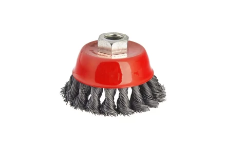 Кордщетка HAMMER чаша 65мм для УШМ витая сталь (207-104) купить в Ижевске