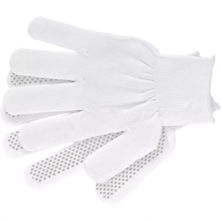 Перчатки нейлон ПВХ точка 13 класс белые XL Россия 67847 купить в Ижевске
