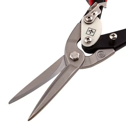 Ножницы по металлу Matrix 78328, удлиненные, 290 мм, прямой рез, CrMo, двухкомпонентные обрезиненные рукоятки, PRO купить в Ижевске