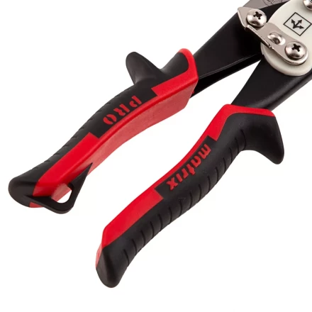 Ножницы по металлу Matrix 78328, удлиненные, 290 мм, прямой рез, CrMo, двухкомпонентные обрезиненные рукоятки, PRO купить в Ижевске