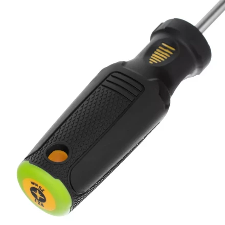 Отвертка PZ1x75 мм, CrV, трехкомпонентная рукоятка Denzel 12205 купить в Ижевске