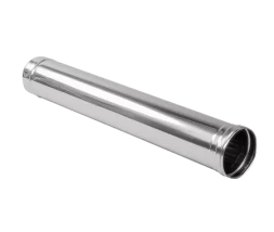 Труба отвода отраб. газов из нерж.стали 1 м(диаметр 120 мм) для теплогенераторов BALLU EC, VERTIGO