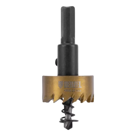 Коронка по металлу HSS, 28 мм, нитридтитановое покрытие Denzel 724106 купить в Ижевске