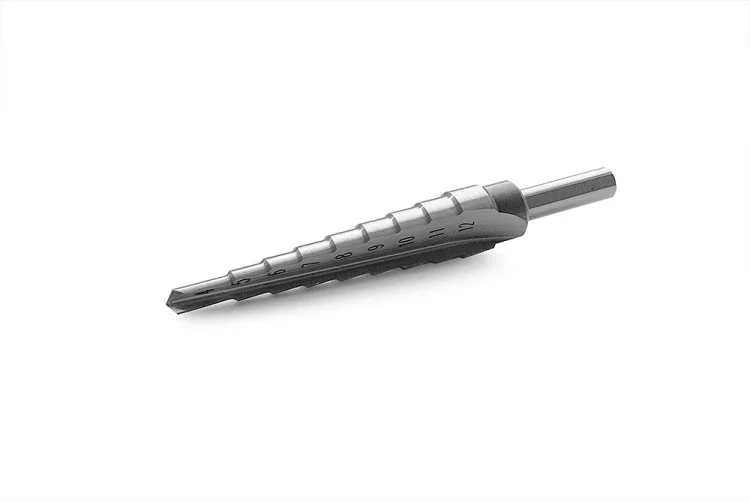 Ступенчатое сверло MESSER с прямой канавкой. Диаметр 4-12мм. Ступеней 9. купить в Ижевске