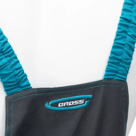 Полукомбинезон профессиональный рабочий Gross 90443, 97% хлопок 3% спандекс, L купить в Ижевске