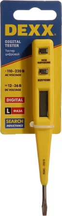 Тестер напряжения DEXX, 12-220В, 130мм 45270 купить в Ижевске