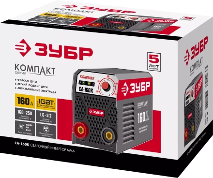 Сварочный инвертор ММА СА-160К серия МАСТЕР купить в Ижевске