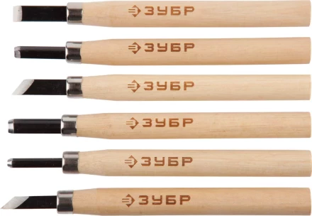 Резцы ЗУБР "ЭКСПЕРТ" фигурные профессиональные, 6шт 18375-H6 купить в Ижевске