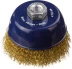 DEXX. Щетка чашечная для УШМ, витая стальная латунированная проволока 0,3мм, 100ммхМ14 35103-100 купить в Ижевске