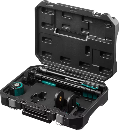 Нивелир лазерный линейный с держателем HC-1 и элевационным штативом ST-110 (35-110см), в кейcе, KRAFTOOL 34700-4 купить в Ижевске