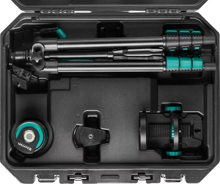 Нивелир лазерный линейный с держателем HC-1 и элевационным штативом ST-110 (35-110см), в кейcе, KRAFTOOL 34700-4 купить в Ижевске