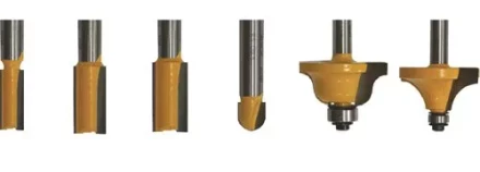 Набор фрез для декоративного применения хвостовик 8 мм 6 штук 46611 купить в Ижевске