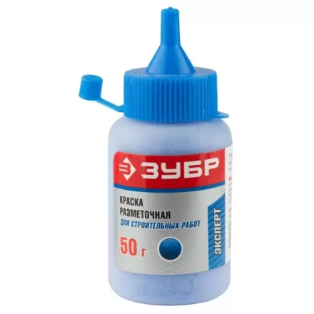 Краска ЗУБР разметочная для строительных работ, синяя, 50г 4-06405-1_z01 купить в Ижевске