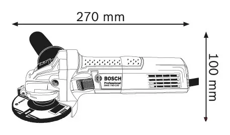 УШМ BOSCH GWS 750-115 (0.601.394.0R0) купить в Ижевске