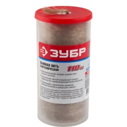 Нить ЗУБР льняная сантехническая, 110м 4-51992-110