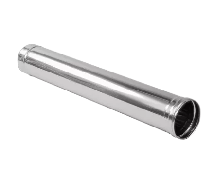 Труба отвода отраб. газов  из нерж.стали 1 м(диаметр 150 мм) для теплогенераторов BALLU EC, EC/S, PHOEN, PHOEN/S, JUMBO, FARM, SP, CONFORT купить в Ижевске