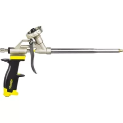 Пистолет "PROGun" для монтажной пены, металлический корпус, STAYER Professional 06861_z01