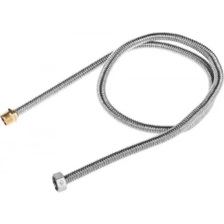 Подводка ЗУБР "ЭКСПЕРТ" сильфонная из нержавеющей стали, для воды, г/ш (гайка-штуцер), 1/2", 1,2м 51011-G/S-120