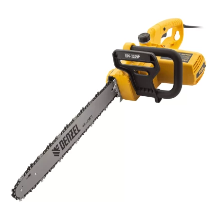 Пила цепная электрическая Denzel EDS-2200P, 2.2 кВт,поперечная, шина 45 см, шаг 3/8, паз 1.3 мм, 63 звена 95617 купить в Ижевске