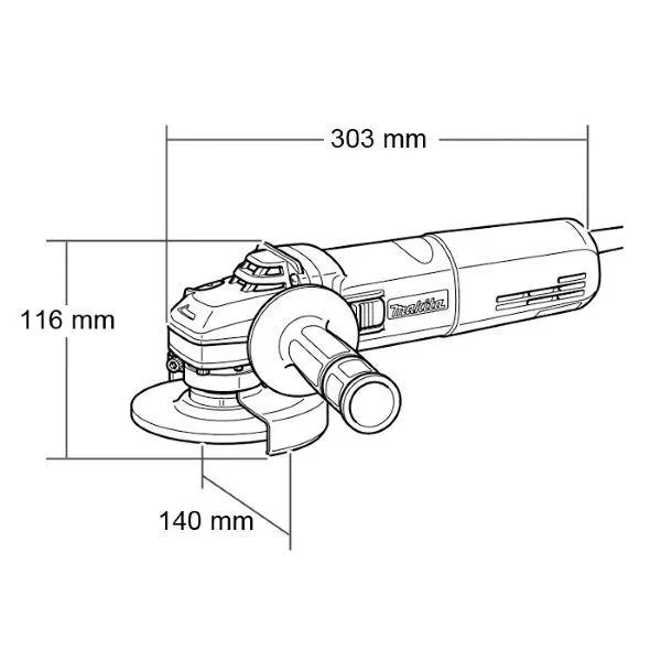 Шлифмашина УШМ Makita GA6040 купить в Ижевске