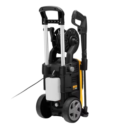 Моечная машина высокого давления Denzel R-180D, 2200 Вт, 180 бар, 380 л/ч, с барабаном купить в Ижевске