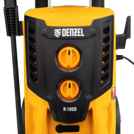 Моечная машина высокого давления Denzel R-180D, 2200 Вт, 180 бар, 380 л/ч, с барабаном купить в Ижевске