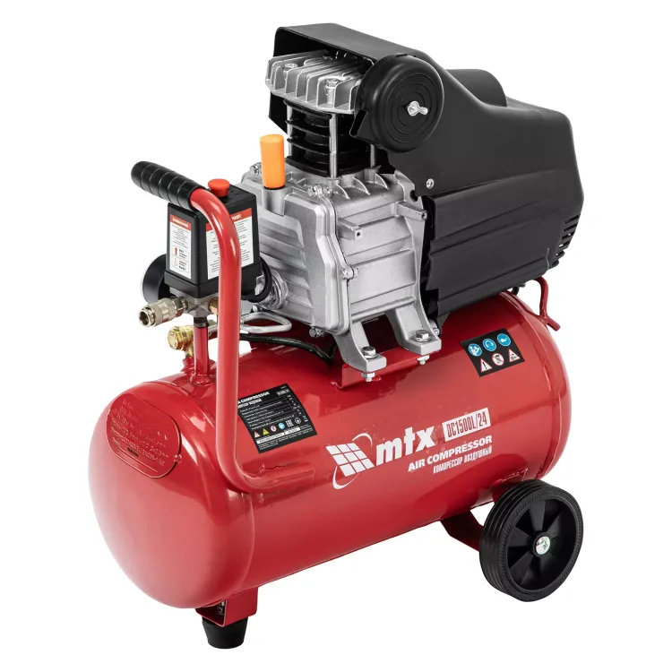 Компрессор воздушный MTX DC1500L/24, 1,5 кВт, 24 л, 210 л/мин 58017 купить в Ижевске