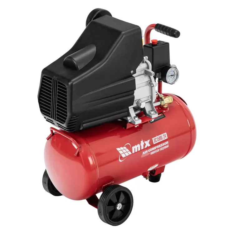 Компрессор воздушный MTX DC1500L/24, 1,5 кВт, 24 л, 210 л/мин 58017 купить в Ижевске