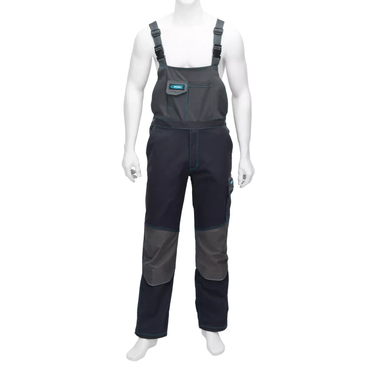 Полукомбинезон профессиональный рабочий Gross 90444, 97% хлопок 3% спандекс, XL купить в Ижевске