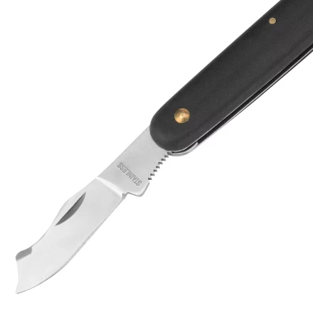 Нож садовый Palisad, 165 мм, складной, окулировочный, пластиковая рукоятка, 790547 купить в Ижевске