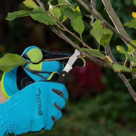 Нож садовый Palisad, 165 мм, складной, окулировочный, пластиковая рукоятка, 790547 купить в Ижевске