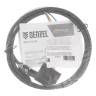 Шнур сетевой Denzel Energy Series, ПВС, 1,5 м, 3 x 1 мм, с неразборной вилкой, черный, 3 м, 37663 купить в Ижевске