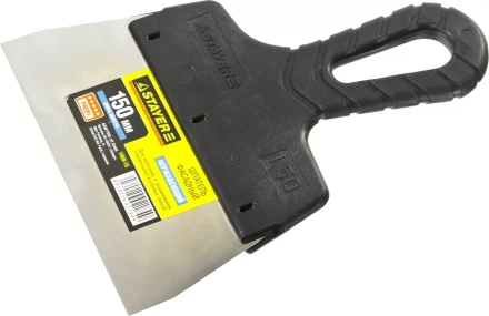 Шпатель STAYER &quot;PROFESSIONAL&quot; фасадный нержавеющий, с пластмассовой ручкой, 150мм 1008-15 купить в Ижевске