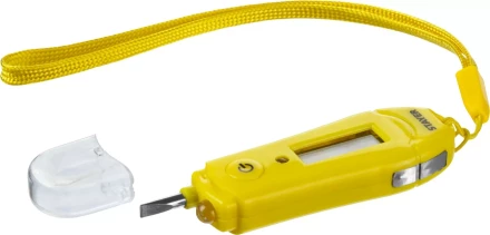 Тестер напряжения STAYER &quot;МASTER&quot; цифровой со световым индикатором, 12-220В, 70мм 45282 купить в Ижевске