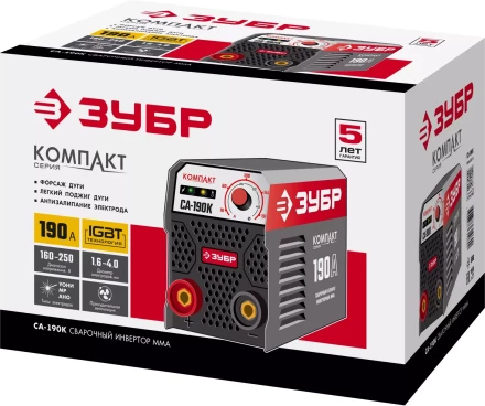Сварочный инвертор ММА СА-190К серия МАСТЕР купить в Ижевске