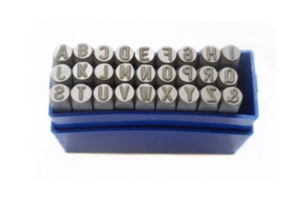Клеймо буквенное 5мм латиница купить в Ижевске