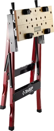 Верстак столярный ЗУБР &quot;МАСТЕР&quot; складной, 605х635х805 мм 38726 купить в Ижевске