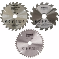 Диск пильный для дерева Makita D-46333, 3 шт, 165x20x2/1.3 мм; 16/24/40 зубьев