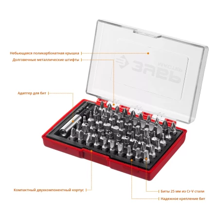 Набор бит серия МАСТЕР купить в Ижевске