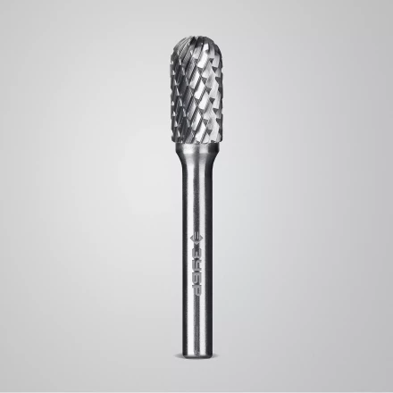 Зубр Твердосплавная борфреза C - цилиндр со сферическим концом, 10 х 20 мм (28802-10-20) купить в Ижевске