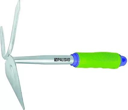 Мотыжка комбинир. "лепесток" и 2-зубая обрез. рук-ка может исп. в сборе с  63016 63017  PALISAD 63005 купить в Ижевске