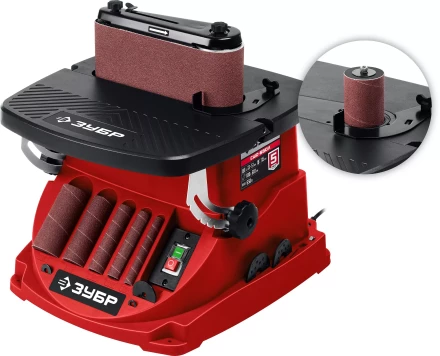 ЗУБР d 13, 19, 26, 38, 51 x 115, 650 Вт, осцилляционный шпиндельный шлифовальный станок (СШО-650Л) купить в Ижевске