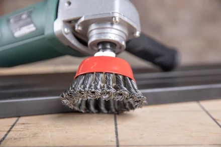 Кордщетка HAMMER чаша 85мм для УШМ витая сталь (207-106) купить в Ижевске