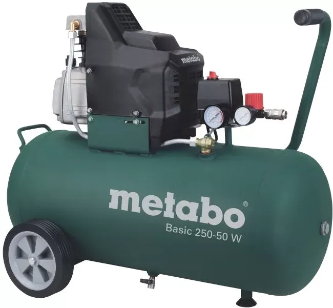 Компрессор масляный поршневой прямой привод Metabo Basic 250-50 W купить в Ижевске