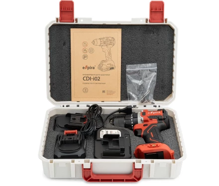 Аккумуляторная ударная дрель-шуруповерт ESPIRA CDI-i02 411054 купить в Ижевске